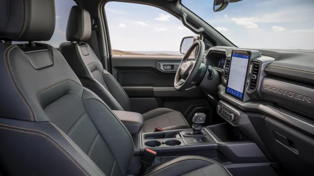 2024 Ford Ranger Raptor Interior